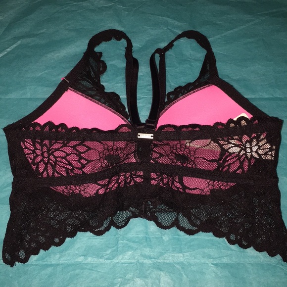 NWT VS PINK Lace Push Up bralette - Picture 4 of 6
